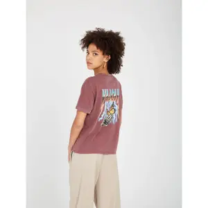 T-Shirt Frau Volcom Truly Ringer image-2