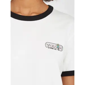 T-Shirt Frau Volcom Truly Ringer image-4
