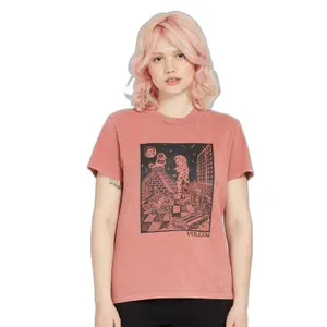 T-shirt femme Volcom Volchedelic image-0