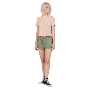 T-shirt femme Volcom Pocket Dial image-0