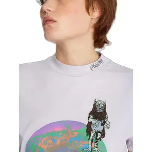 T-shirt femme Volcom FA Chrissie Abbott x French image-4