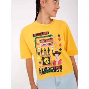 T-shirt de mulher Volcom Play The image-2