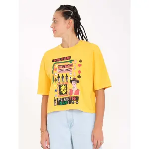 T-shirt de mulher Volcom Play The image-1