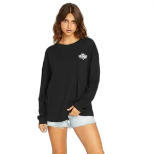 Langærmet T-shirt til kvinder Volcom Werking Doubles image-0