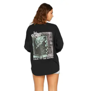 Langærmet T-shirt til kvinder Volcom Werking Doubles image-1