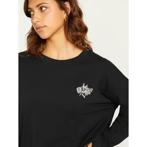 Langærmet T-shirt til kvinder Volcom Werking Doubles image-2