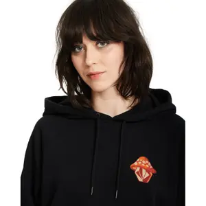 Women's hooded sweatshirt Volcom Truly Stoked image-5