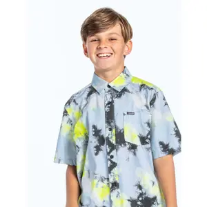 Short sleeve shirt for kids Volcom Saturate image-1