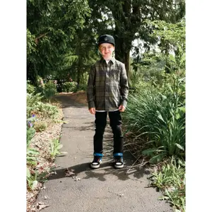 Girl's long sleeve shirt Volcom Caden Plaid image-0