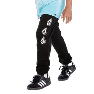 Child's fleece joggers Volcom Iconic Stone image-3