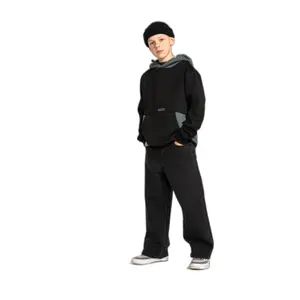 Hooded sweatshirt fleece child Volcom Forzee image-1