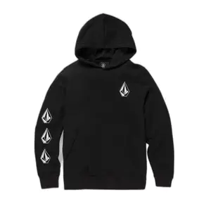 Hooded sweatshirt fleece child Volcom Iconic Stone image-0