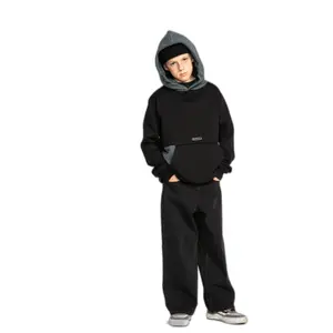 Hooded sweatshirt fleece child Volcom Forzee image-0