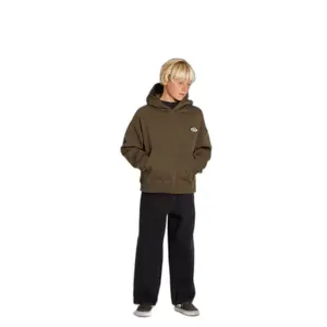 Hooded sweatshirt fleece child Volcom Watanite image-2