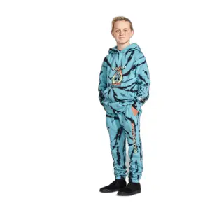 Hooded sweatshirt fleece child Volcom Caiden Dye image-2