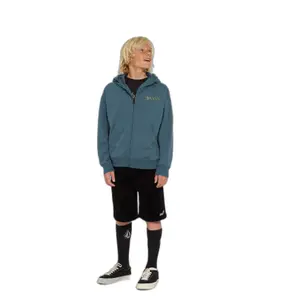 Hooded sweatshirt zip child Volcom Alstone image-1