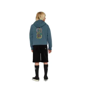 Hooded sweatshirt zip child Volcom Alstone image-3