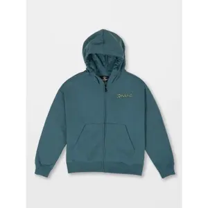 Hooded sweatshirt zip child Volcom Alstone image-0