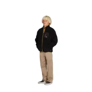 Children's zipped fleece Volcom Muzzer Fuzzar image-0