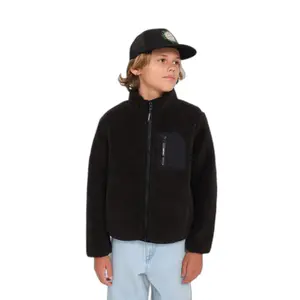 Children's zipped fleece Volcom Muzzer Fuzzar image-0