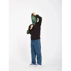 Hooded sweatshirt with zipper Volcom Alien image-4