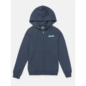 Hooded sweatshirt with zipper Volcom Vibeout image-0