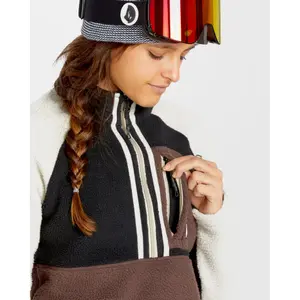 Women's 1/2 zip fleece Volcom image-4