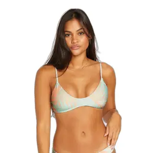 Badeanzugoberteil für Frauen Volcom Palm Shell Scoop image-0