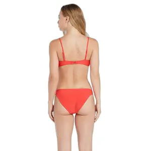 Nahtloser zweiteiliger Badeanzug mit V-Ausschnitt, Damen Volcom Simply image-1
