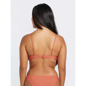 Top bikini sin costuras para mujer Volcom image-1