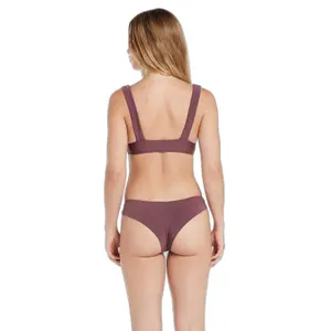 Haut de maillot de bain femme Volcom Simply Seamless Halter image-1