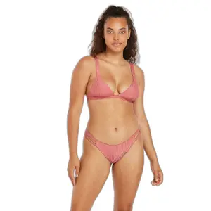 Underdele til badetøj til kvinder Volcom Simply Rib Tri image-0