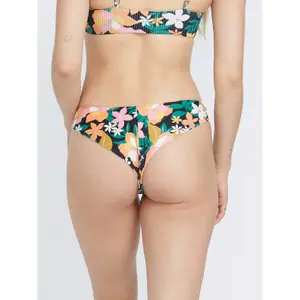 Fundos de fato de banho feminino Volcom Aloha Cheekini image-1