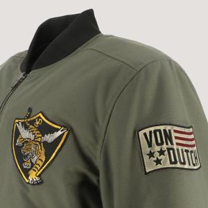 Technical fabric motorcycle jacket Von Dutch Fight image-2