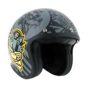 Jet motorcycle helmet Von Dutch Big Cat Helmet En-2206