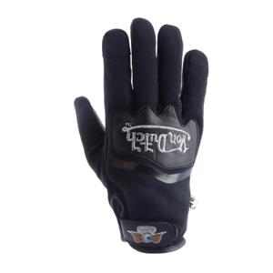 Winter motorcycle gloves made of fabric and leather Von Dutch Hero