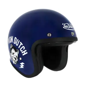 Jet motorcycle helmet Von Dutch Logo Helmet En-2206