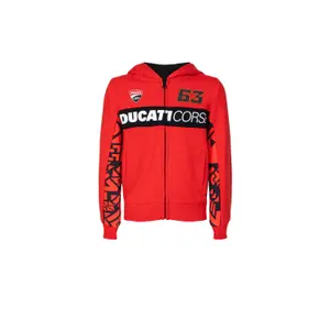Sweatshirt à capuche enfant VR46 Ducati Bagnaia image-0