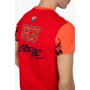 T-shirt VR46 Ducati Bagnaia image-4