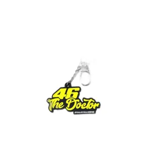 Lightning bolt keyring VR46 The Doctor