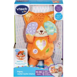 Puha játékfigura Vtech Electronics Europe Fripon Cache Cache Chaton image-1