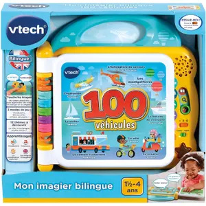 Jeux éducatifs mon imagier bilingue 100 vehicles Vtech Electronics Europe image-0