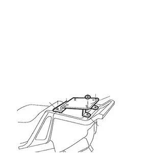 Suporte de top case para motos Shad Bmw K 1100 LT (96 a 05) image-0