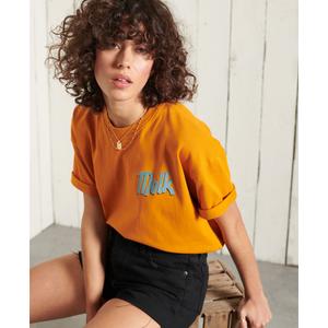 Gemustertes Damen-T-Shirt in Übergröße Superdry Workwear image-2