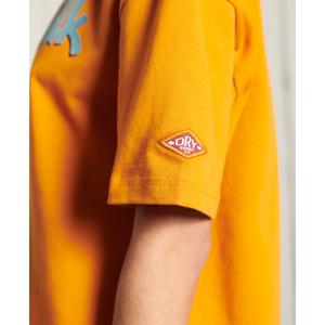 Gemustertes Damen-T-Shirt in Übergröße Superdry Workwear image-3