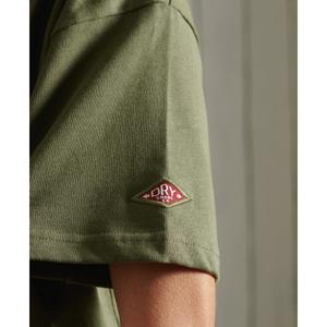 Gemustertes Damen-T-Shirt in Übergröße Superdry Workwear image-3