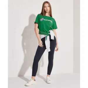 Gerades Damen-T-Shirt Superdry Sportstyle image-1