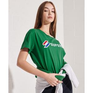 Gerades Damen-T-Shirt Superdry Sportstyle image-2