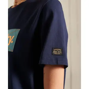 Camiseta con logo para mujer Superdry Core Patina image-3