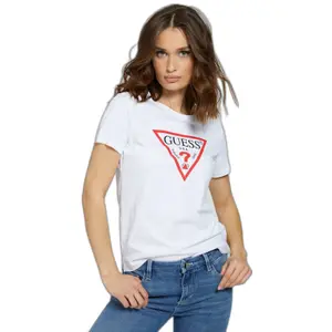 T-shirt de manga curta feminina Guess Cn Original image-2